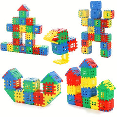 68pcs Building Blocks House Splicing Toys Montessori Education