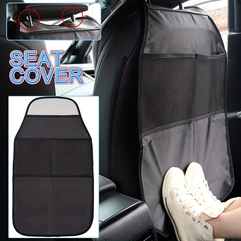 Car Seat Back Protector Cover Anti Mud Dirt Auto Seat Cover Anti Kick Mat Pad