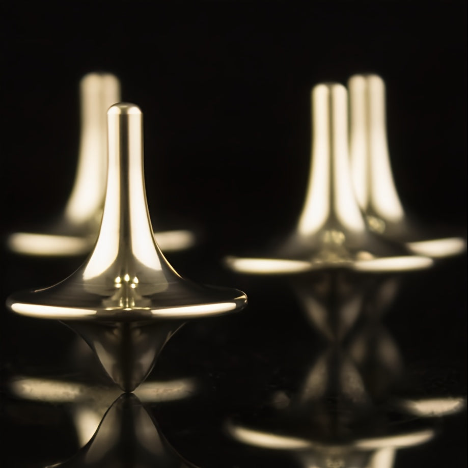 Stainless Steel Spinning Top Lost Memories Newton-Inspired