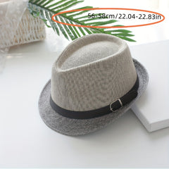 Straw Sunscreen Hat for Couples Outdoor Sunshade