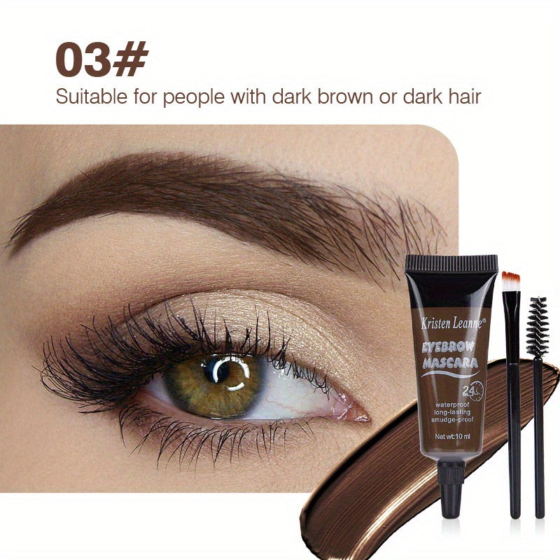 Smudge Proof Eyebrow Dye Liquid - Long Lasting Eyebrow Pomade Cream