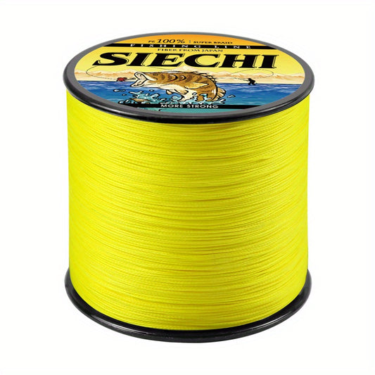 1093 6yds 4X Braided PE Fishing Line Wear & Bite Resistant Fishing Tackle