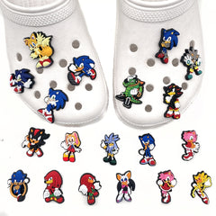 20pcs Anime Shoe Charms for Clog Sandals Birthday Party Favor