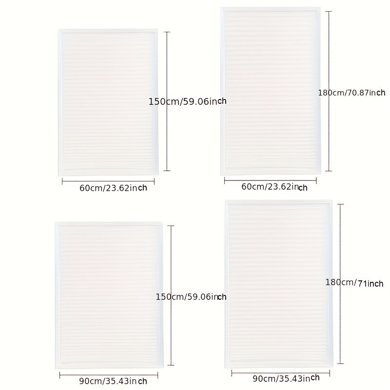 Nonwoven Pleated Curtain Shade Kitchen Bedroom 1pc