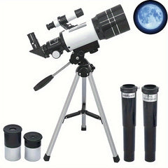 High Power Refractor Telescope 150X HD Outdoor Observation