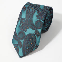 Men's Ethnic Style Cashew Flower Tie