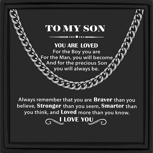 Classic Chain Stainless Steel Necklace for Boys
