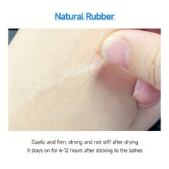 4pcs False Eyelashes Extension Kit Eyelash Adhesive Glue Ring Eyelash Brush