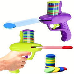 Bubble Disc Launcher - Fun Toy for Indoor and Outdoor Use