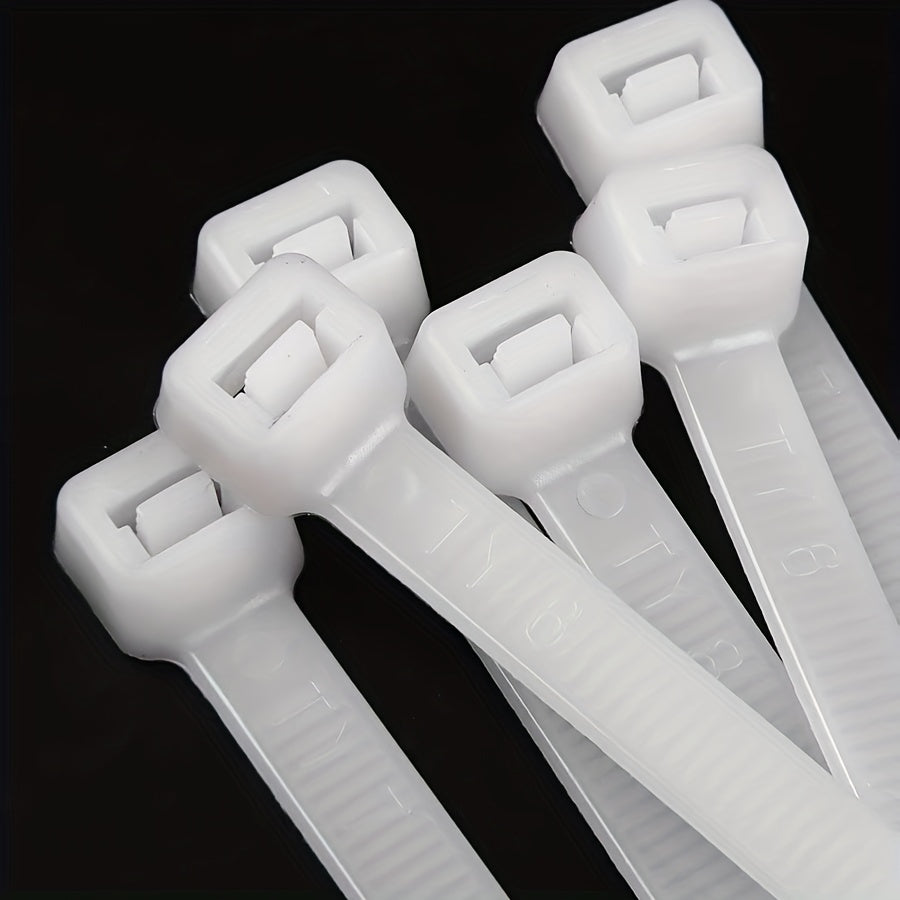 1000pcs Self-locking Nylon Cable Wire Ties 10-16cm
