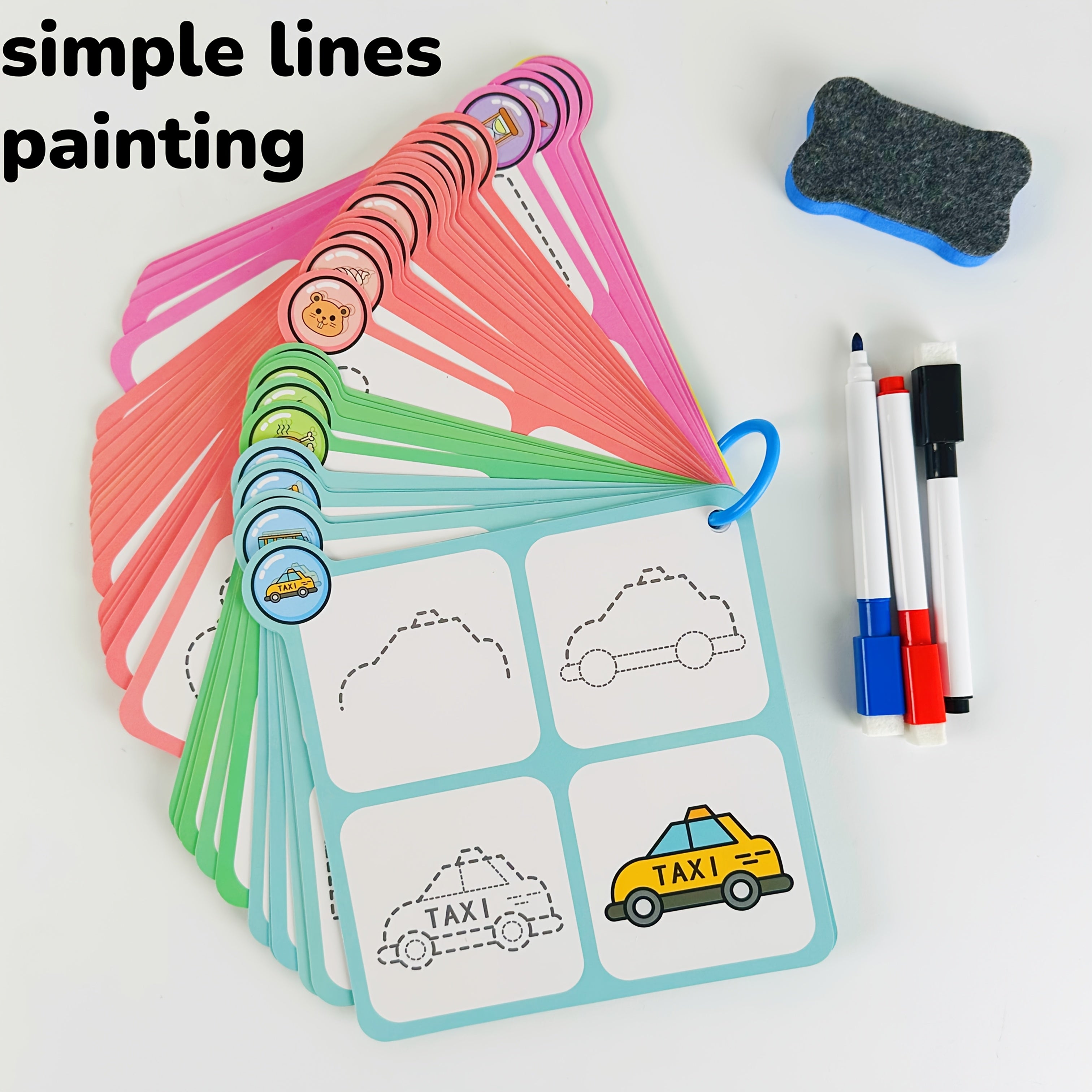 Creative Cartoon Graffiti Book for Beginners with 35 Sheets and 70 Patterns