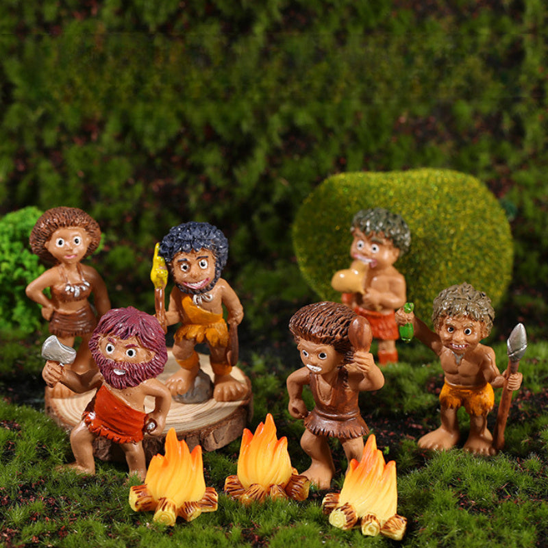 Simulated Fire Campfire Micro Landscape Ornament