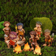 Simulated Fire Campfire Micro Landscape Ornament