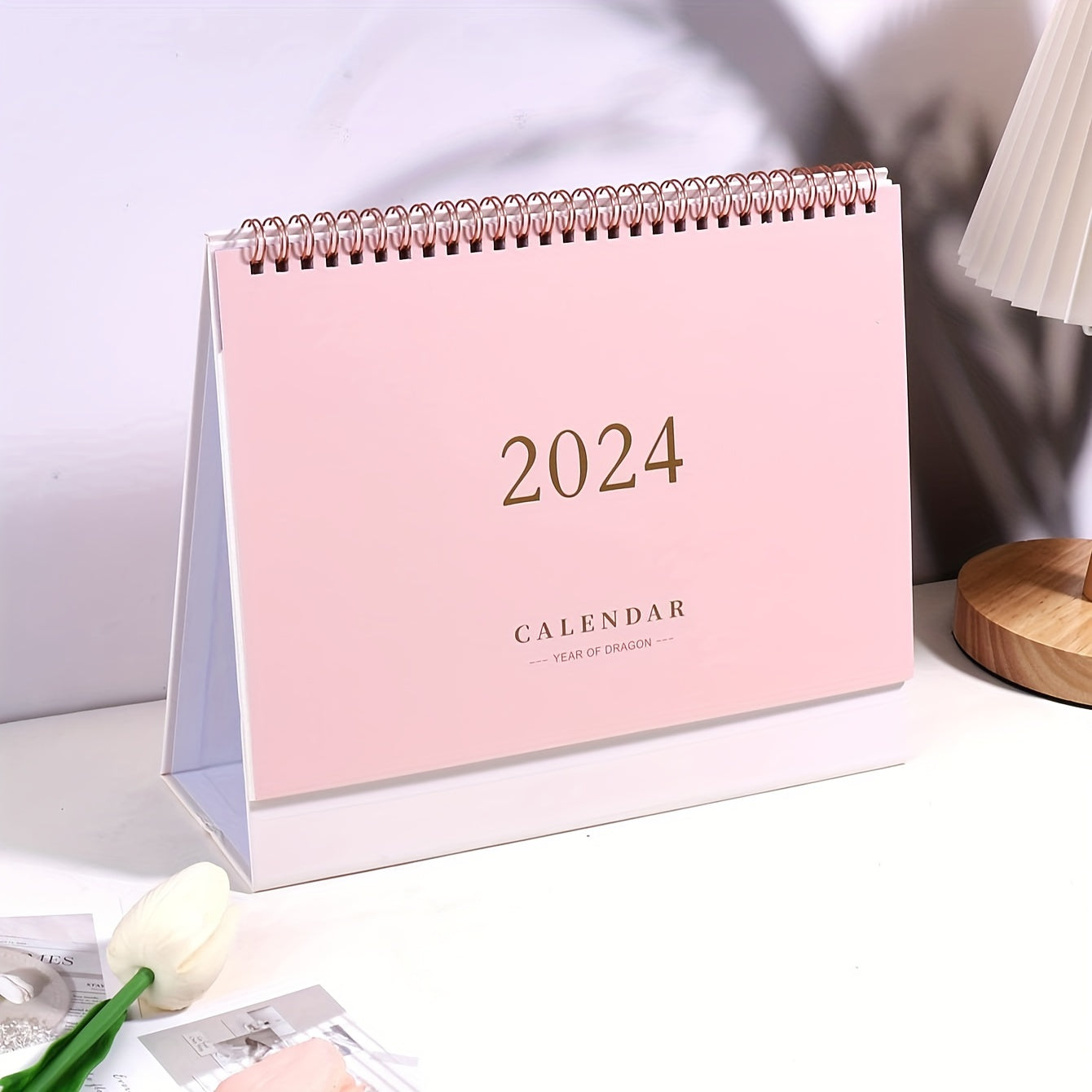 Monthly Desk Calendar Office Home Decor Desktop Decoration