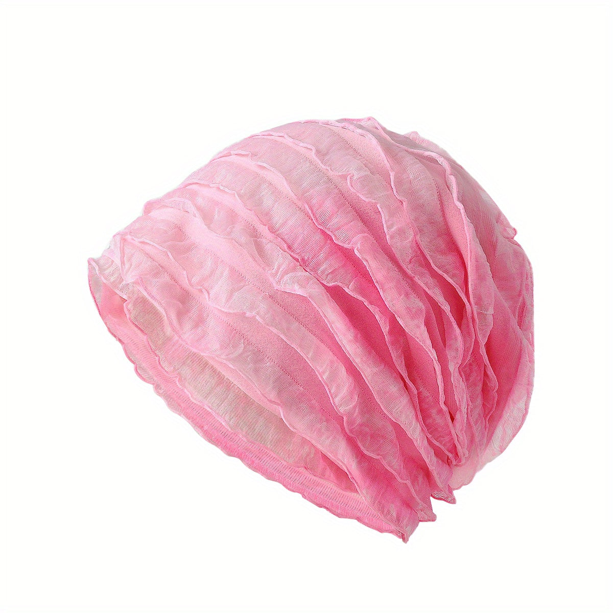 Breathable Beanie Cap Lightweight Slouchy Hat Elastic Skull Cap Chemo Hats