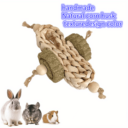 Pet Straw Chew Toy for Hamsters and Rabbits