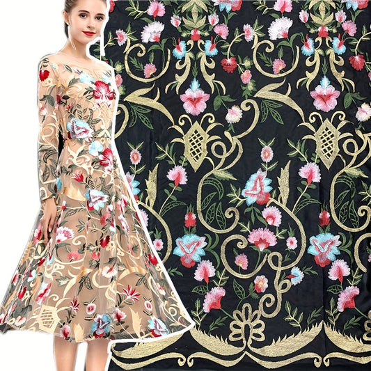African High Lace Fabric For Dress DIY Embroidered Tissue Skirt