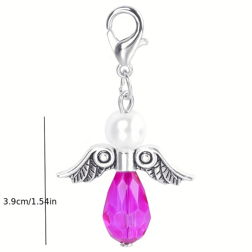 Water Drop Angel Wing Pendant for DIY Bracelet Necklace