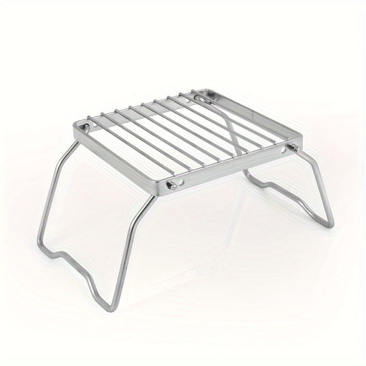 Portable Folding Stainless Steel BBQ Grill for Picnic Camping Hiking