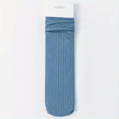 5 Pairs Solid Lightweight All-match Women's Socks