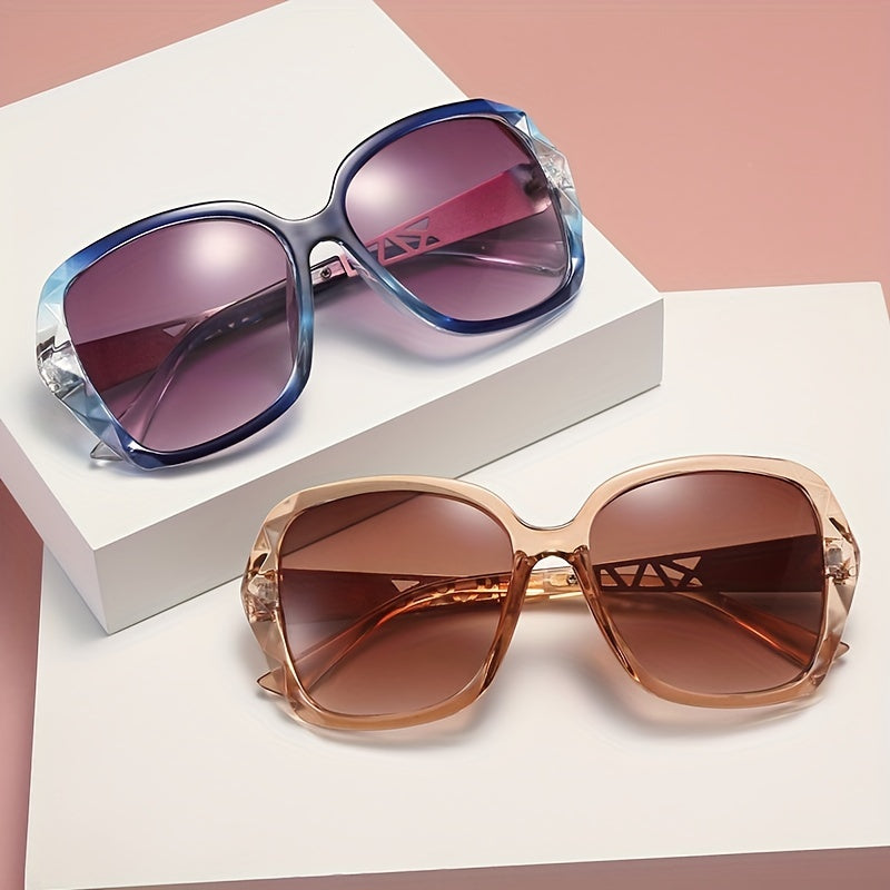 Vintage Cat Eye Sunglasses Gradient Lens Glasses UV400