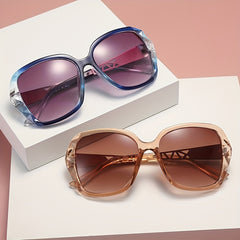 Vintage Cat Eye Sunglasses Gradient Lens Glasses UV400