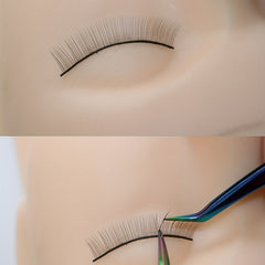 Beauty Training Lashes for Eyelash Extension Practice - 15 Pairs