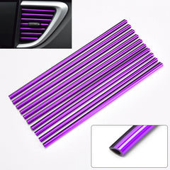 10pcs Car Air Conditioner Vent U Shape Moulding Trim Strips