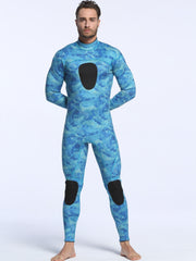 Men's 3mm Neoprene Diving Suit Warm Wetsuit