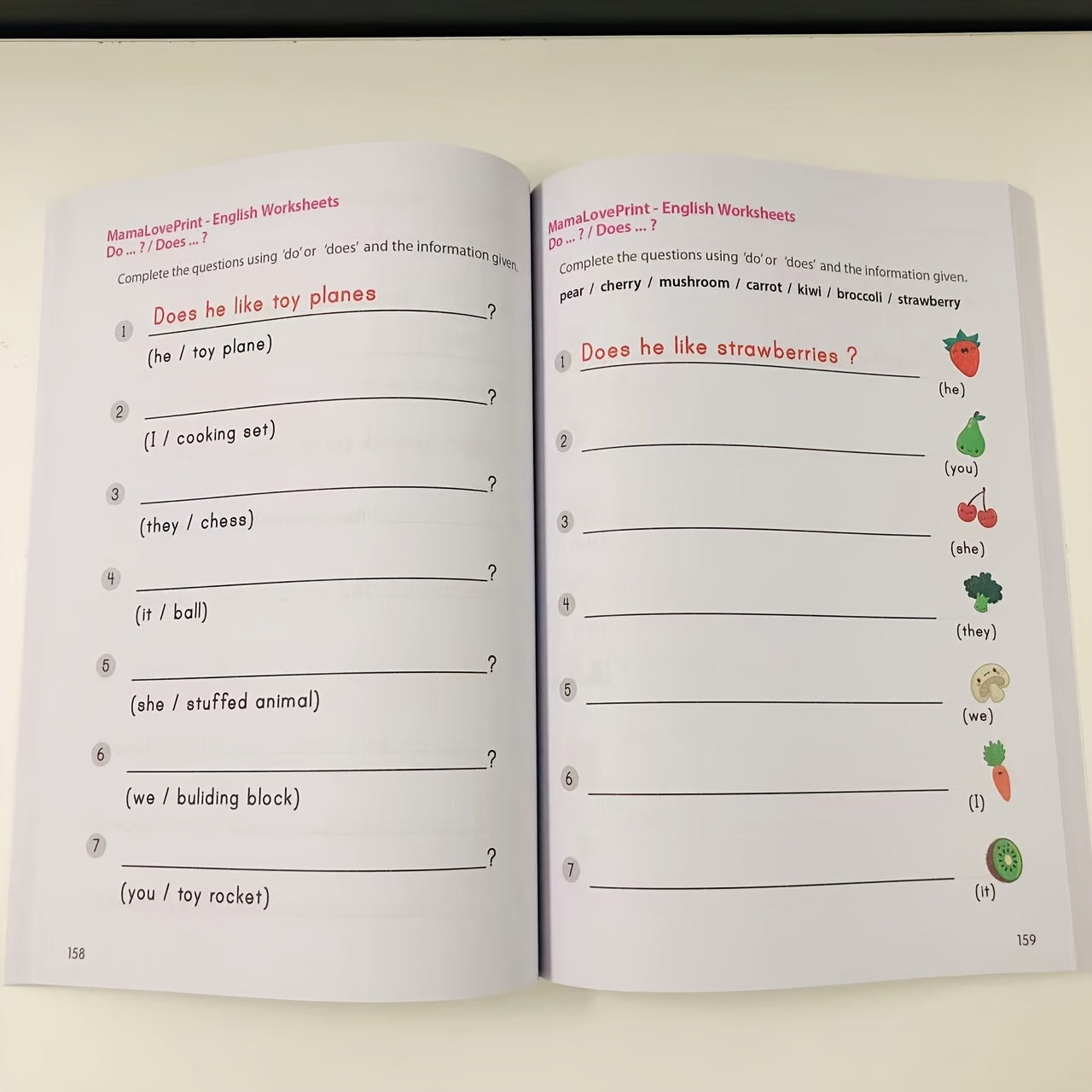 English Grammar Workbook with Engaging Illustrations