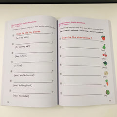 English Grammar Workbook with Engaging Illustrations