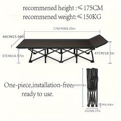 Portable Outdoor Folding Bed for Lunch Break