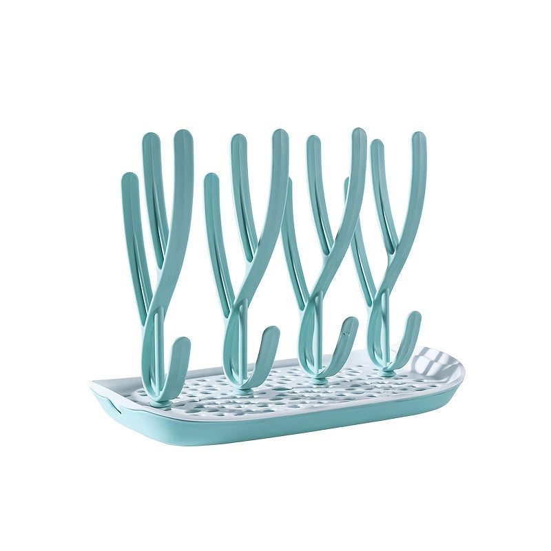 Baby Bottle Drain Rack - Drying & Storage All in One