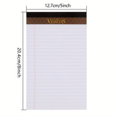 A5 Ruled Lined Writing Note Pad - 50 Sheets - School Office
