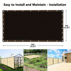 Durable Shade Sail Canopy for Garden & Patio