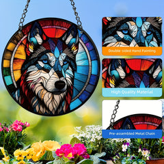 Dog Memorial Suncatcher - Sympathy Gift for Pet Loss