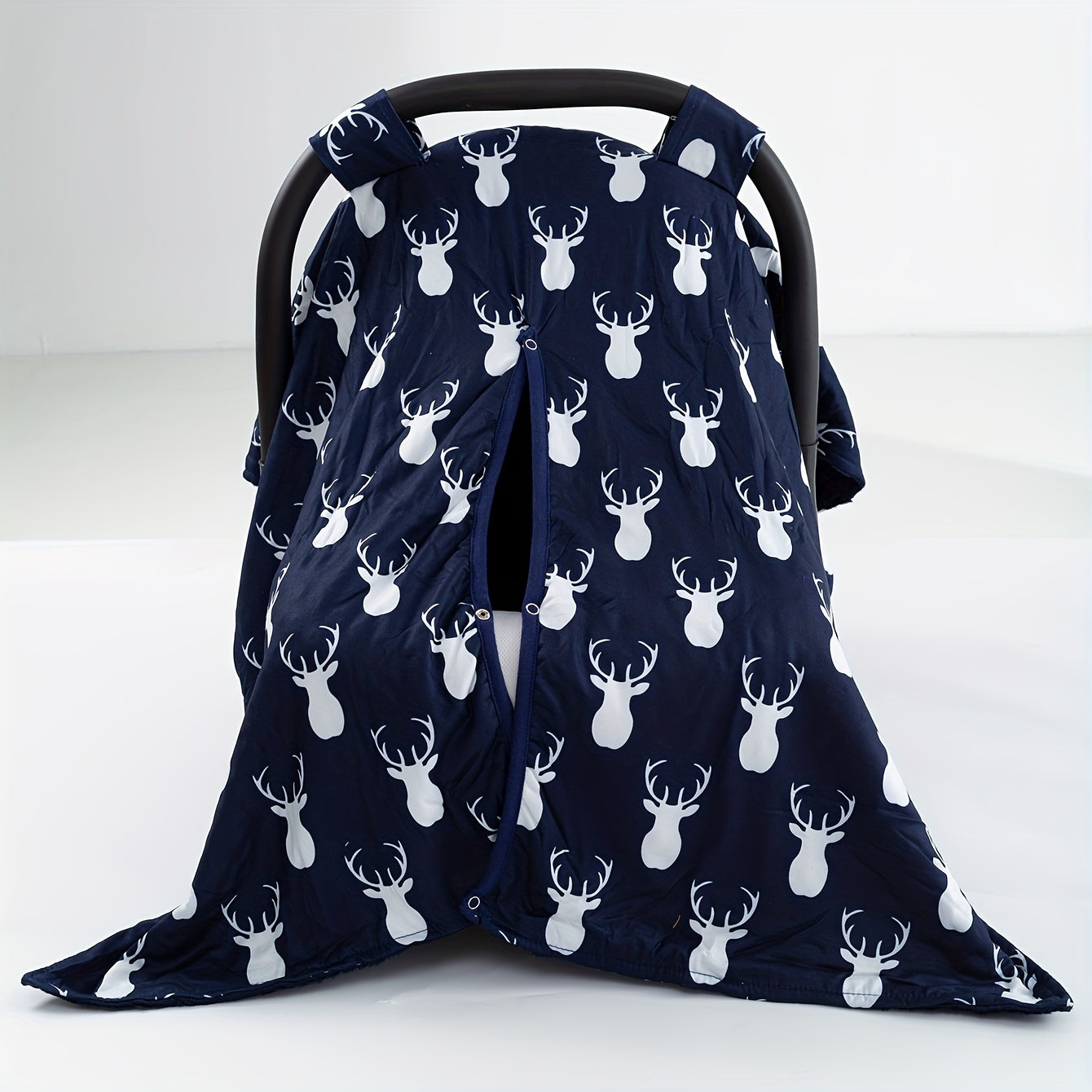 Cartoon Deer Print Car Seat Sunshade Cover Canopy