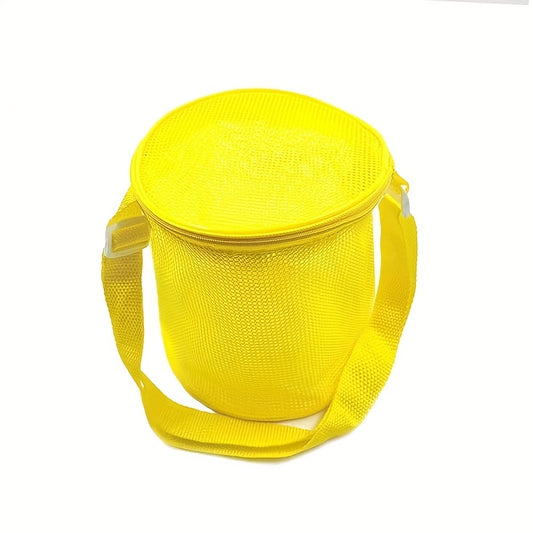 Kids Mesh Shell Storage Bag for Beach Sand Toys