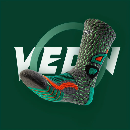 Outdoor Breathable Mid Calf Sport Socks - 1 Pair