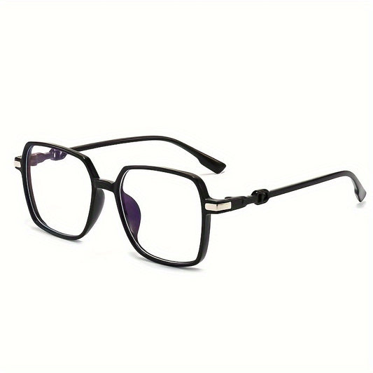 Light Blocking Glasses Jelly Square Clear Lens Computer Glasses