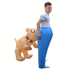 Dog Bite Inflatable Costume for Halloween Party