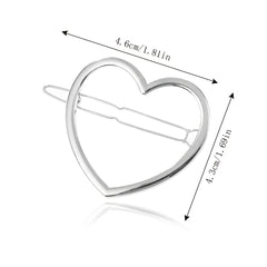 Sweet Heart Shape Hairpins Hair Clip Delicate Hair Pin Jewelry Accessories