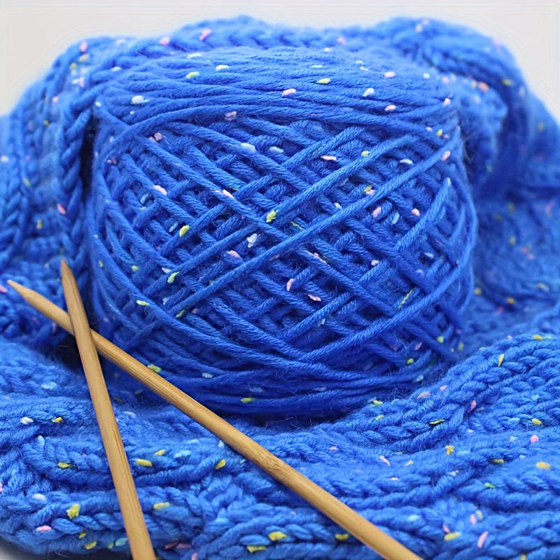 2pcs Dot Mohair Yarn Soft & Skin-friendly for Crocheting