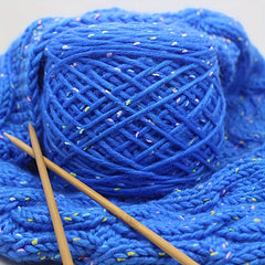 2pcs Dot Mohair Yarn Soft & Skin-friendly for Crocheting