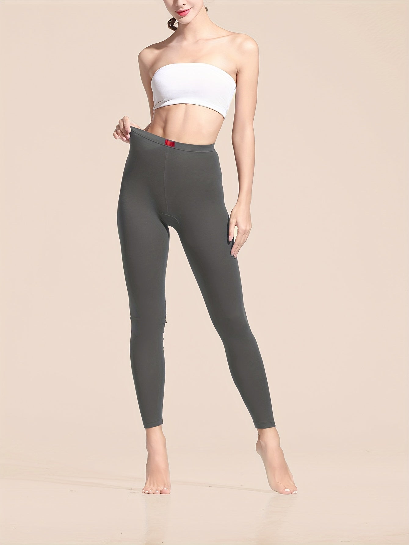 Soft Thermal Pants Slim Tights For Winter Women's Lingerie
