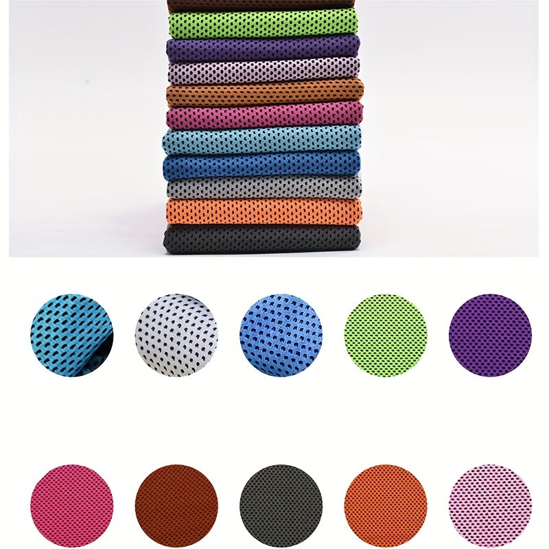 Quick Drying Cooling Sports Towel Soft Breathable Portable Gym Yoga Fitness