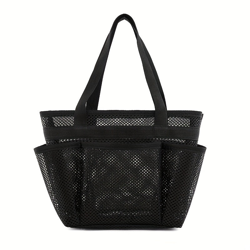 Mesh Shower Caddy Portable Shower Basket Quick Dry Hanging Shower Bag