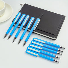 16pcs Plastic Ballpoint Pen Body for Students and Professionals - Black Ink