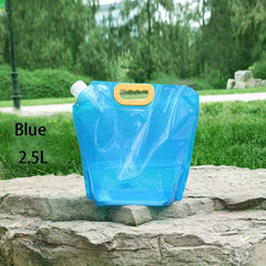Portable Collapsible Water Bag 5L 10L Capacity Lightweight Durable