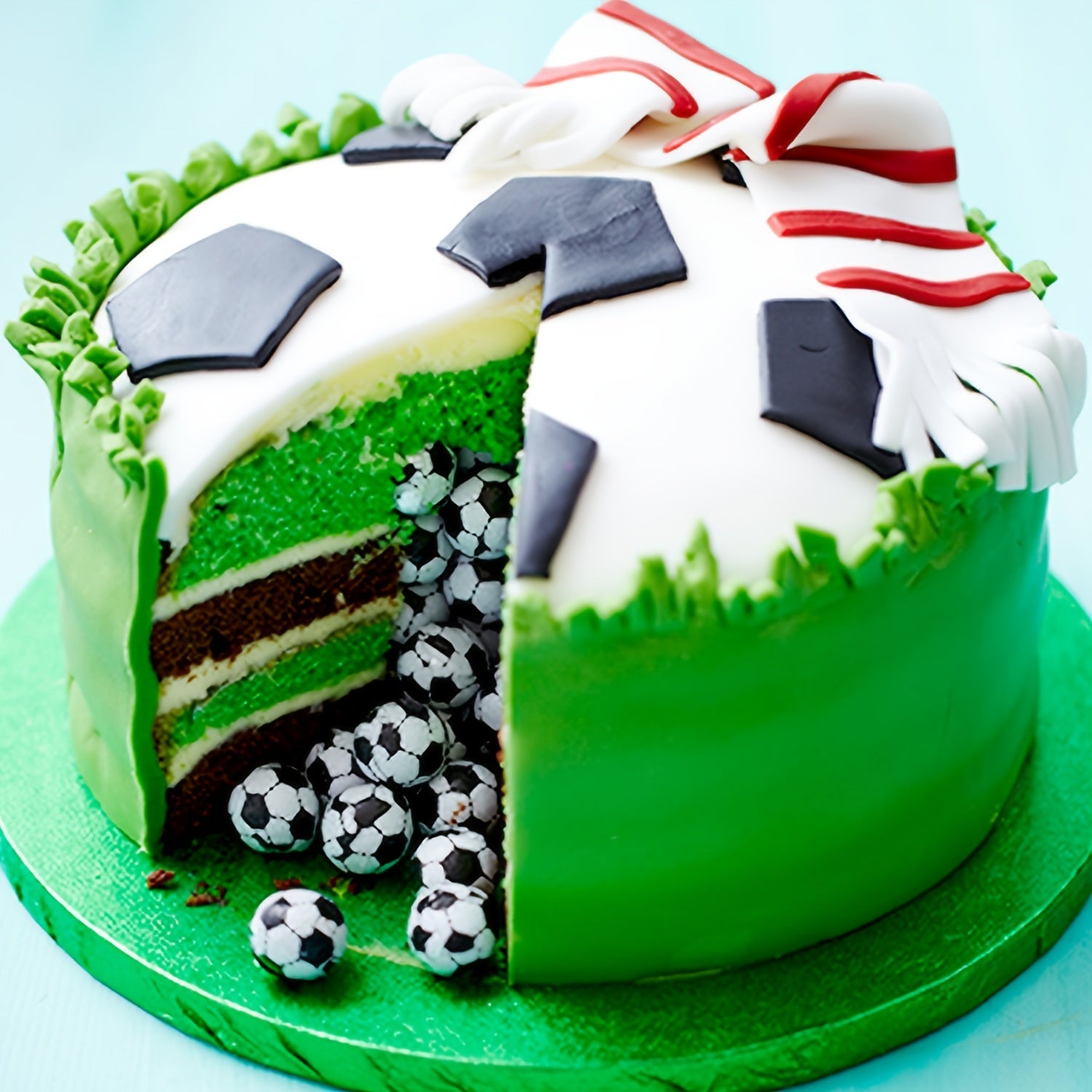 4pcs Cake Mold Plastic Cookie Mold Hexagon Football Shape Cake Mold